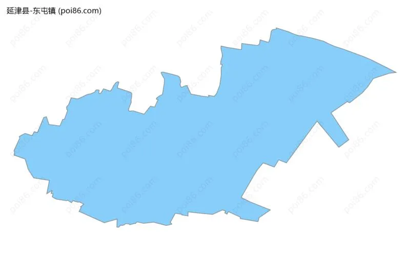 东屯镇边界地图