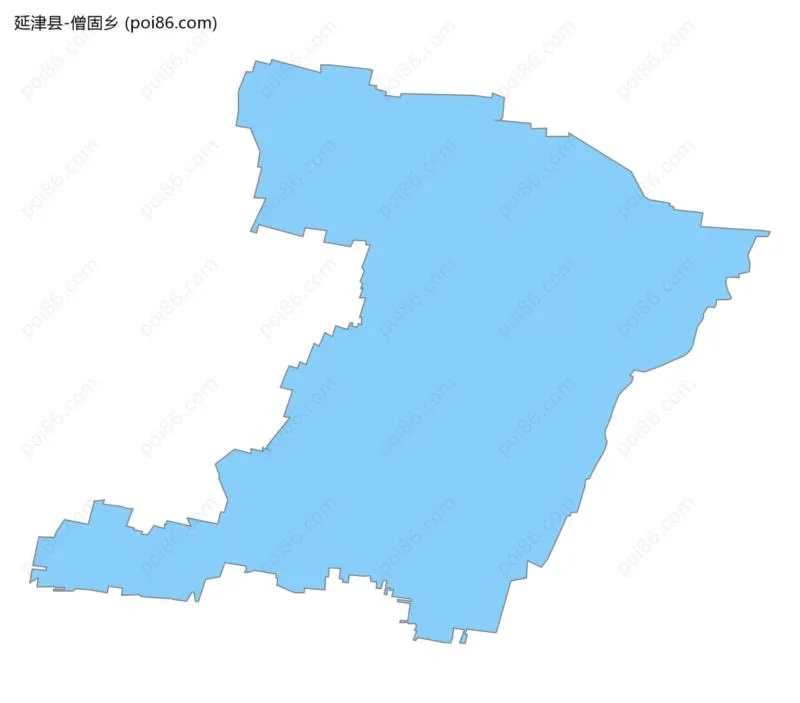 僧固乡边界地图