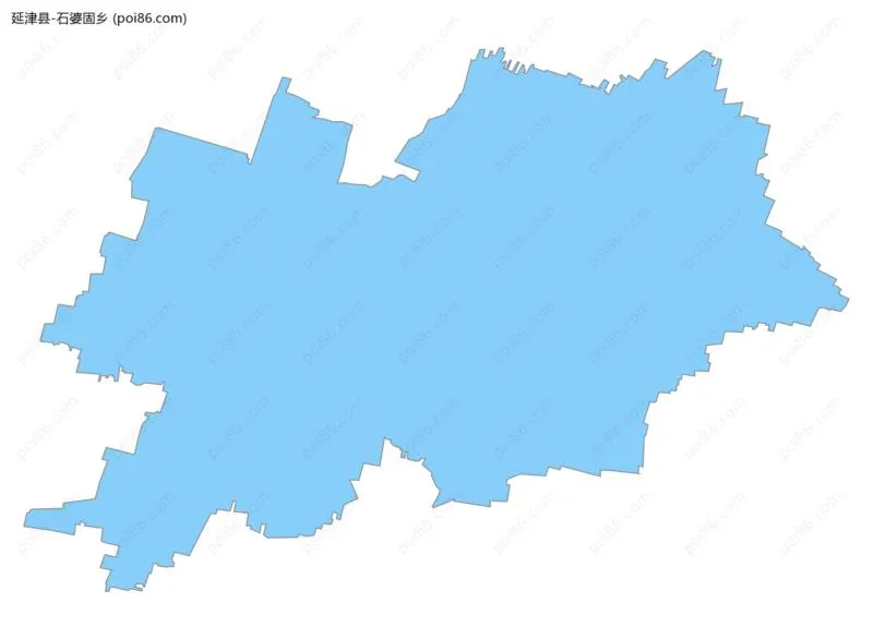 石婆固乡边界地图