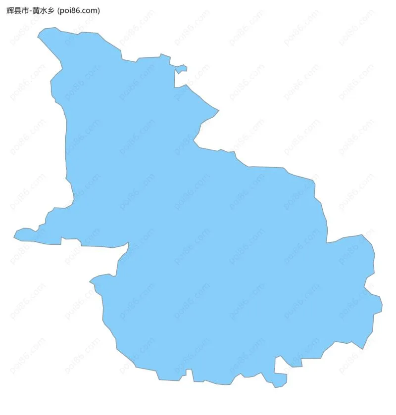 黄水乡边界地图