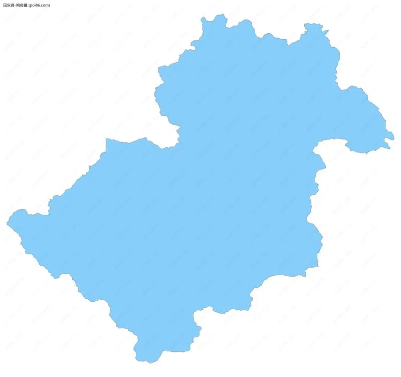 朔良镇边界地图