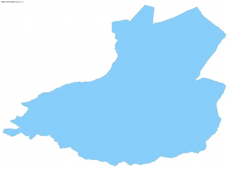 呼和托哈种畜场边界地图