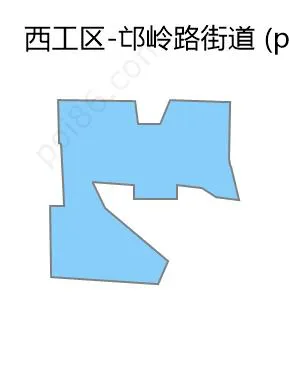 邙岭路街道边界地图