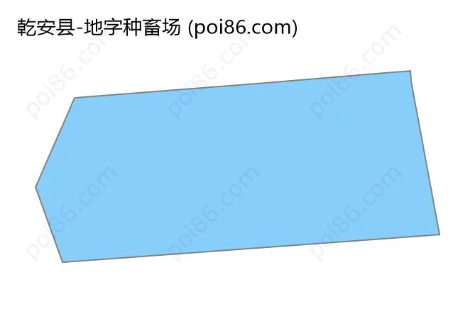 地字种畜场边界地图