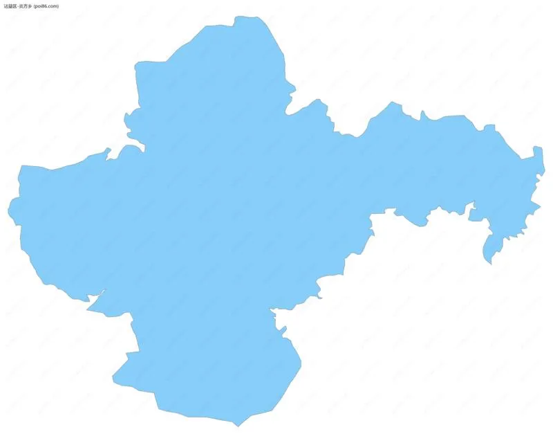 炎方乡边界地图