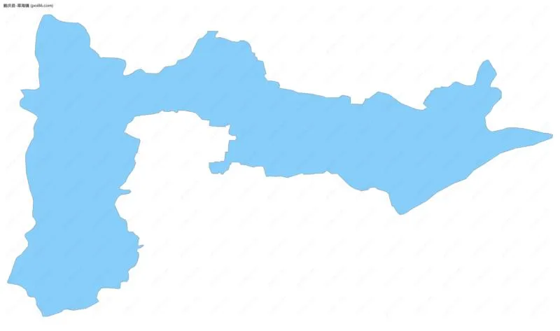 草海镇边界地图