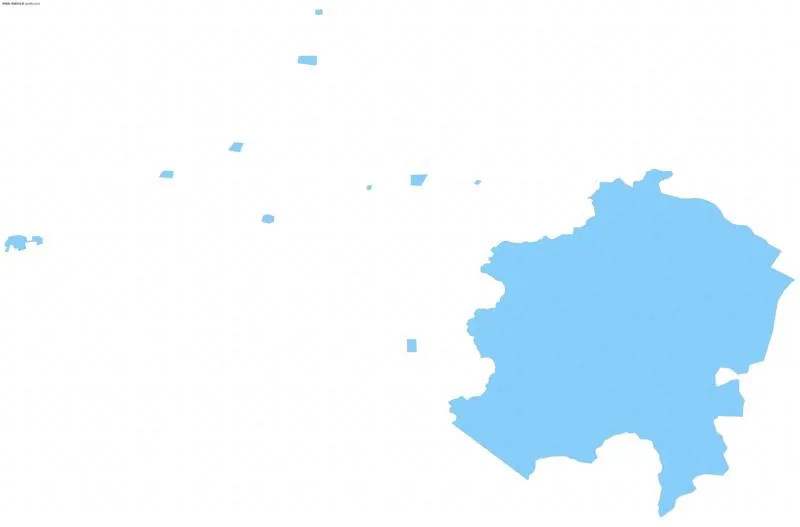 桦南林业局边界地图