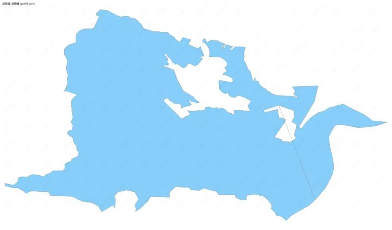 汤原镇边界地图