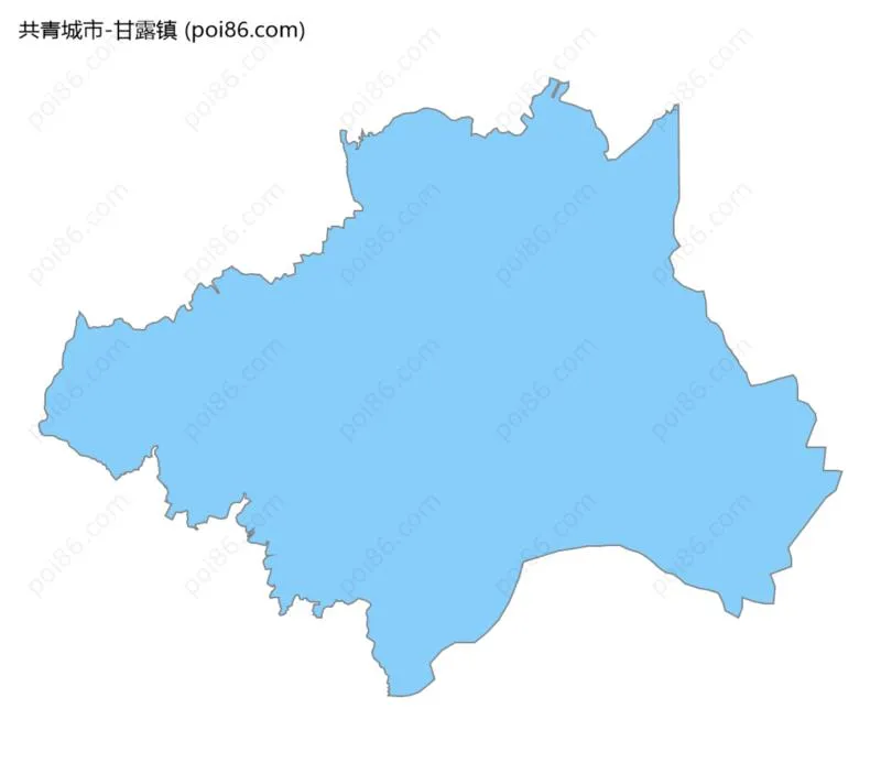甘露镇边界地图