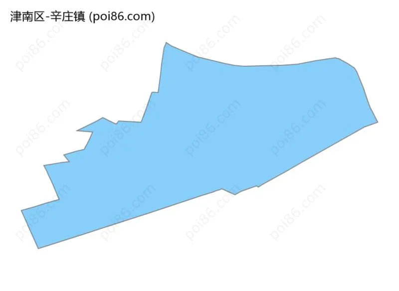 辛庄镇边界地图