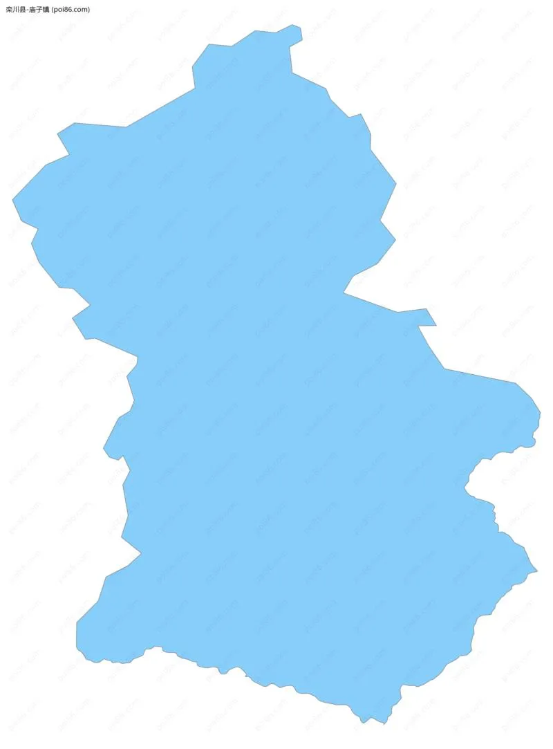 庙子镇边界地图