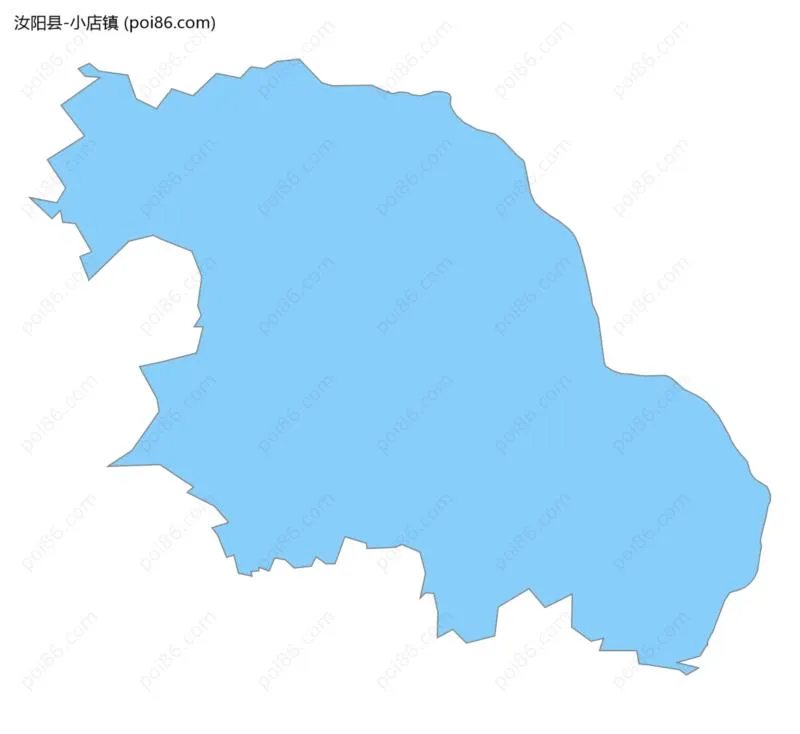 小店镇边界地图