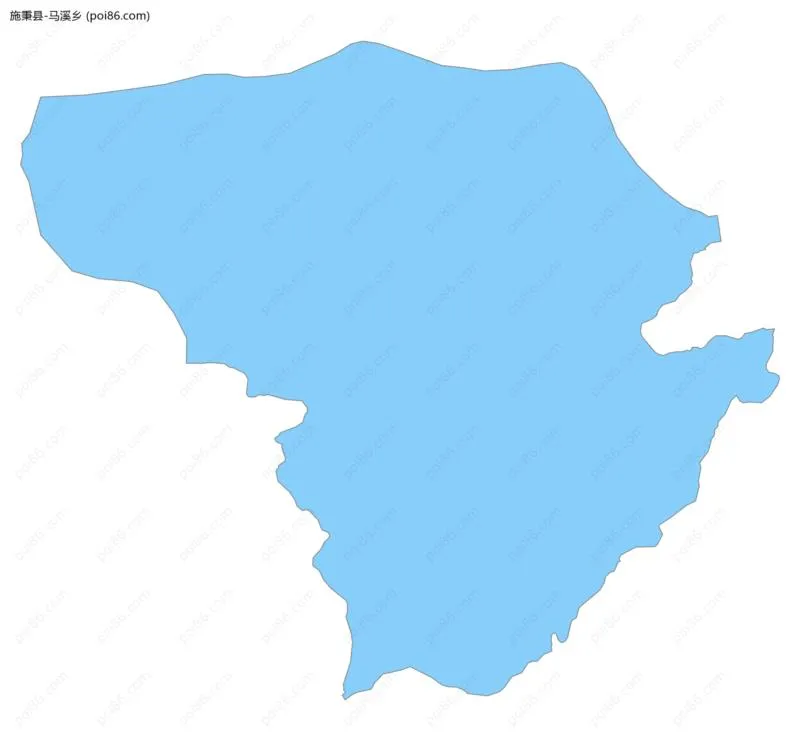 马溪乡边界地图