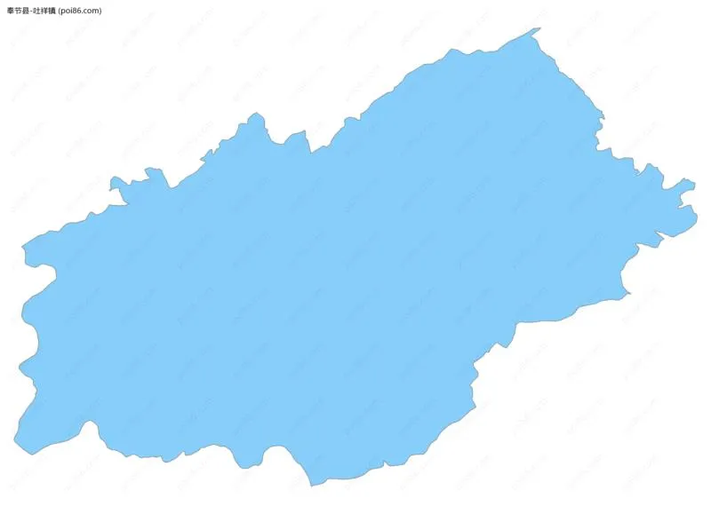 吐祥镇边界地图