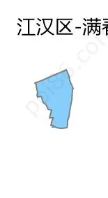 满春街街道边界地图