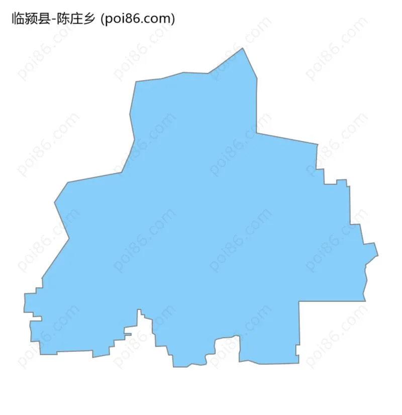 陈庄乡边界地图