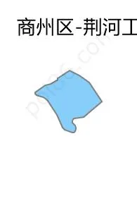 荆河工业园边界地图