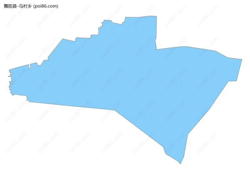 马村乡边界地图
