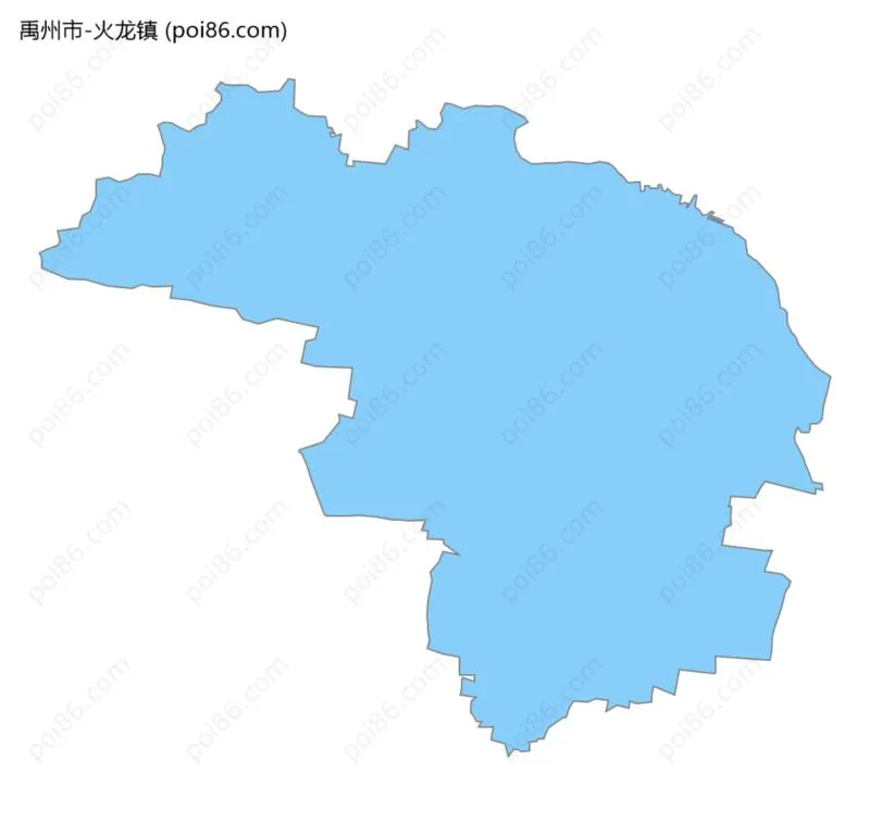 火龙镇边界地图