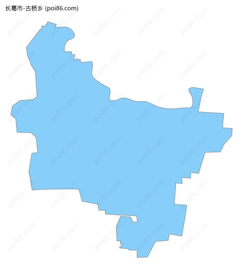 古桥乡边界地图