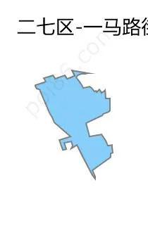 一马路街道边界地图