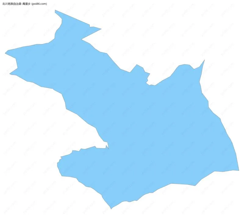 禹里乡边界地图