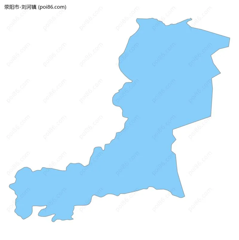 刘河镇边界地图