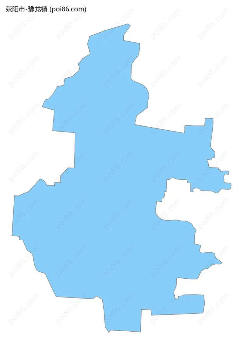 豫龙镇边界地图