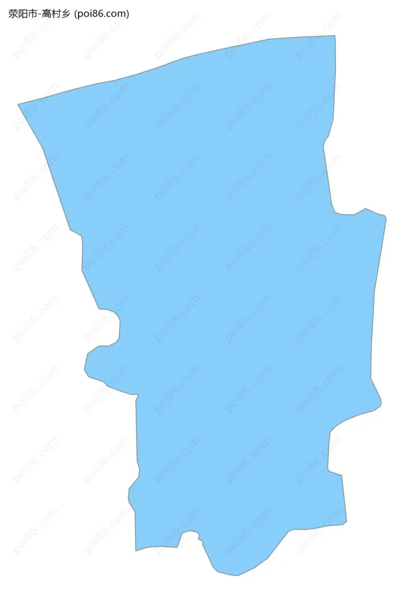 高村乡边界地图