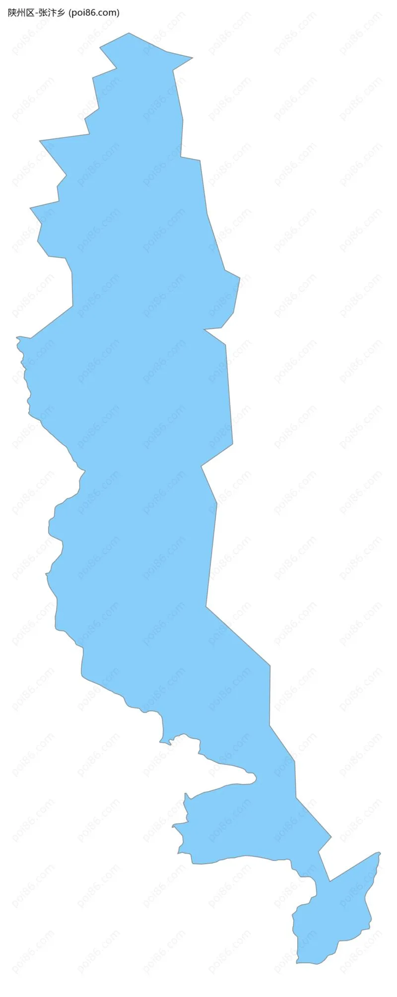 张汴乡边界地图