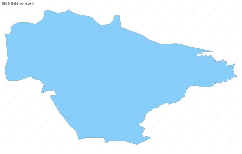 段村乡边界地图