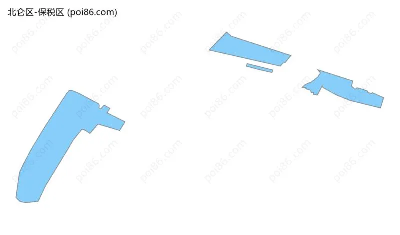 保税区边界地图
