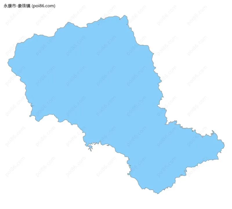 象珠镇边界地图