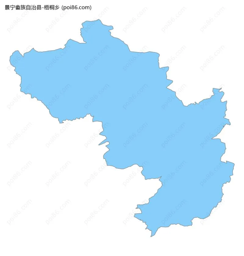 梧桐乡边界地图