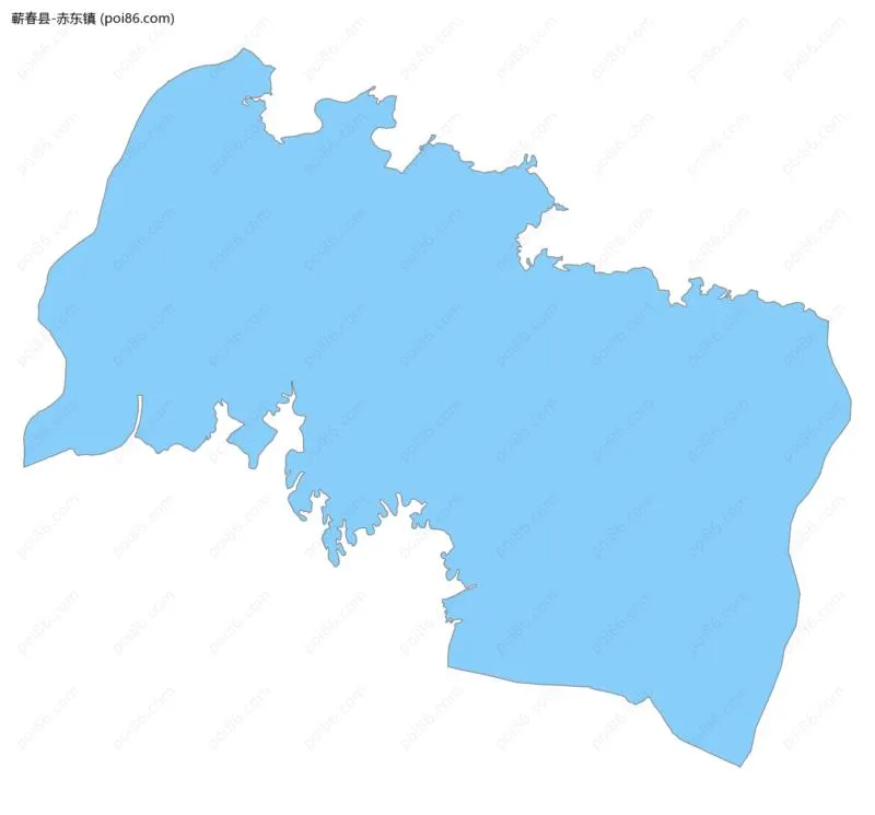 赤东镇边界地图