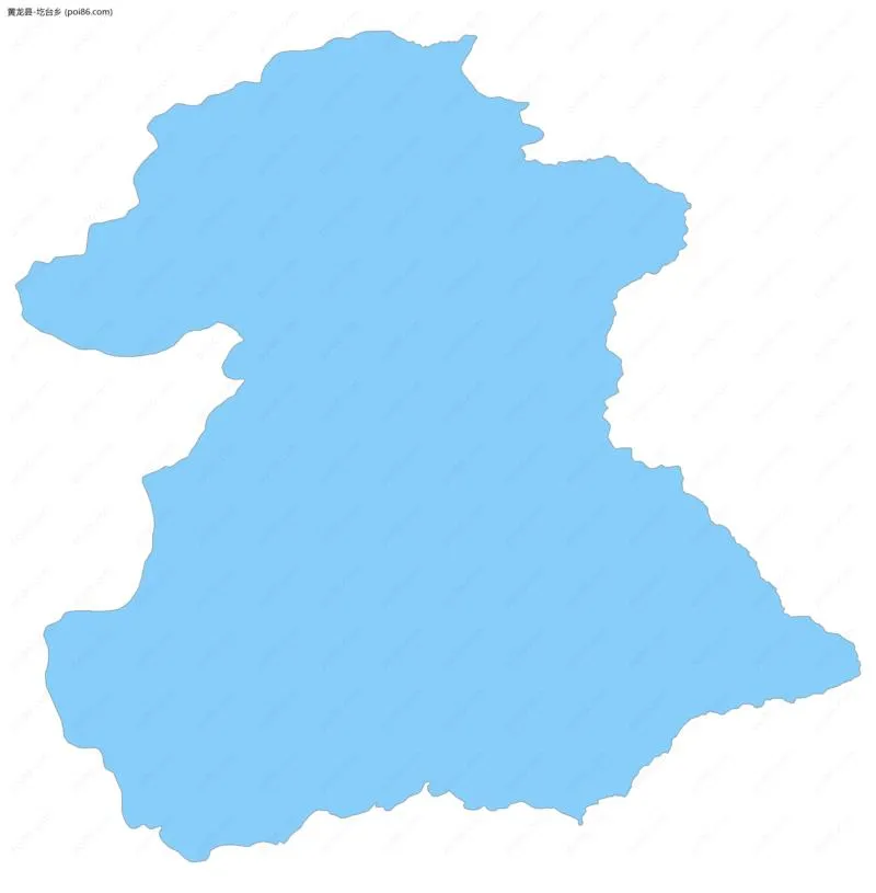 圪台乡边界地图