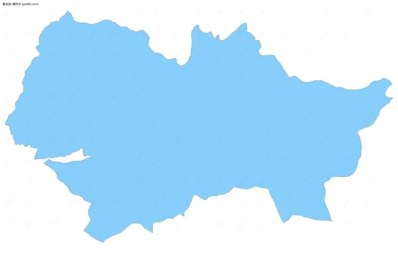 崾先乡边界地图