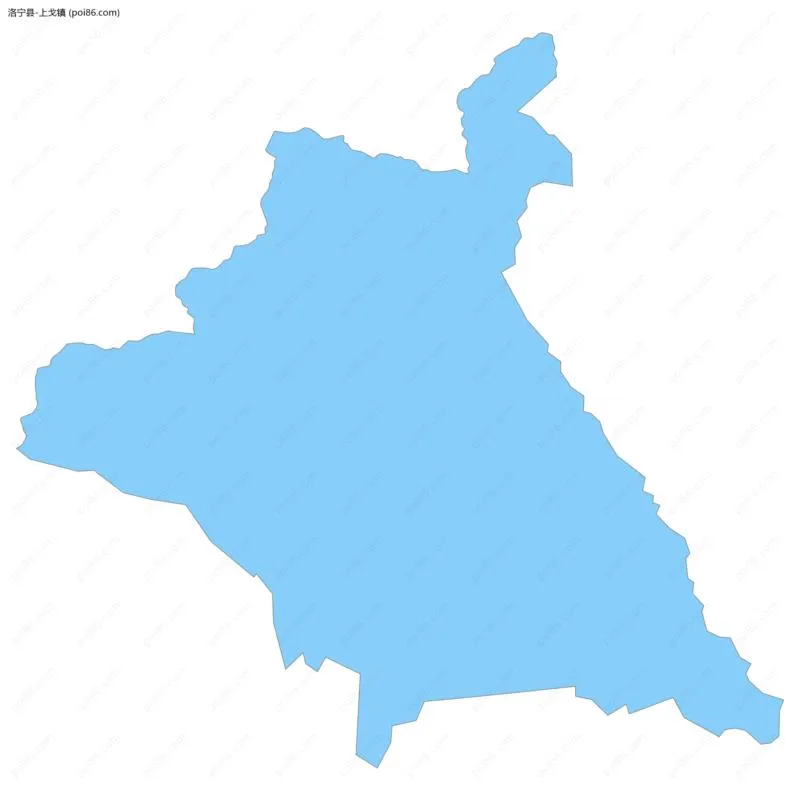 上戈镇边界地图