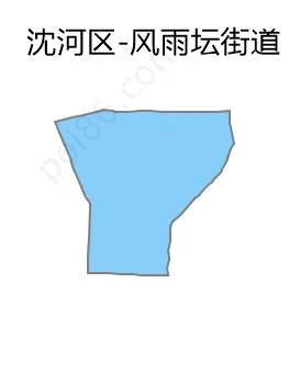 风雨坛街道边界地图