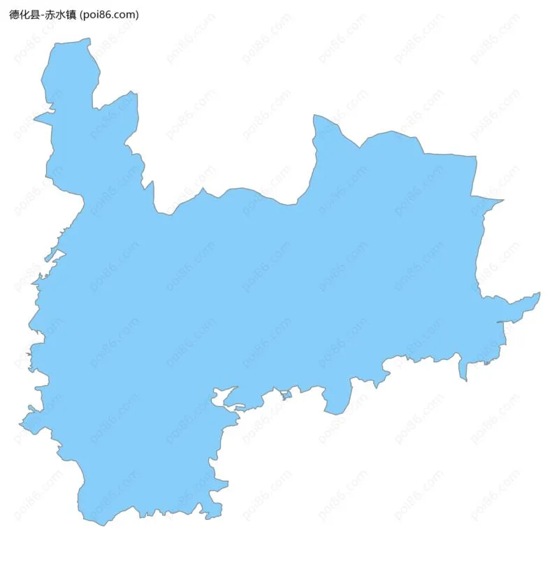 赤水镇边界地图