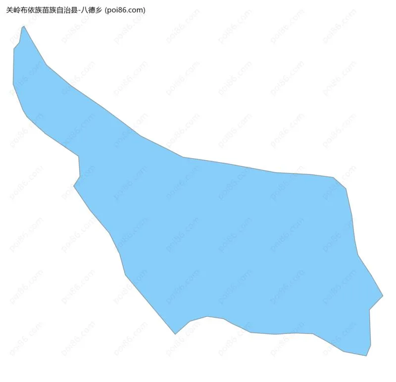 八德乡边界地图