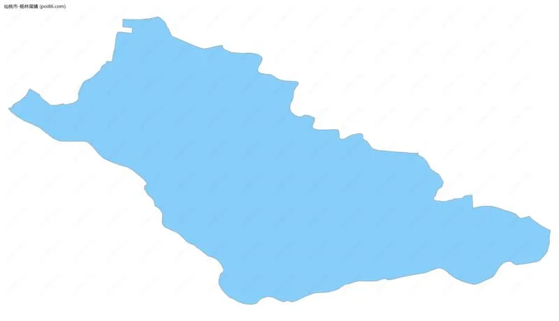 杨林尾镇边界地图