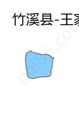 王家山茶场边界地图