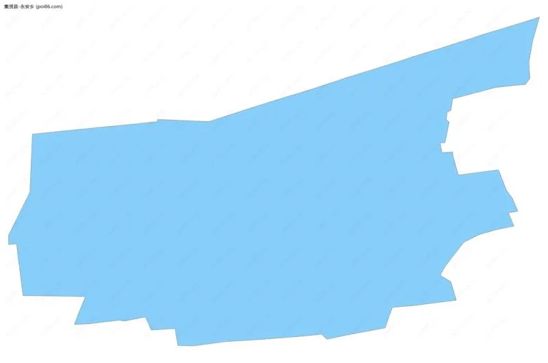 永安乡边界地图