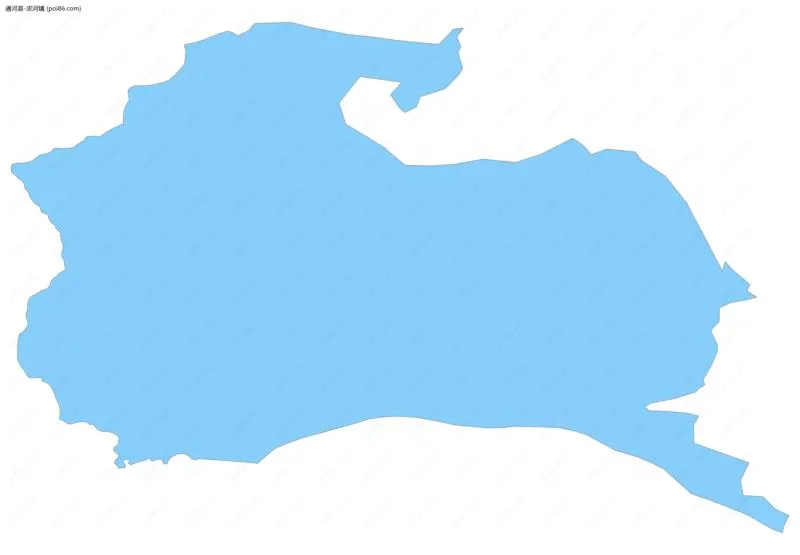 浓河镇边界地图