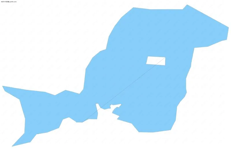 苇河镇边界地图