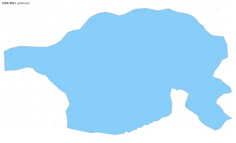 春堆乡边界地图