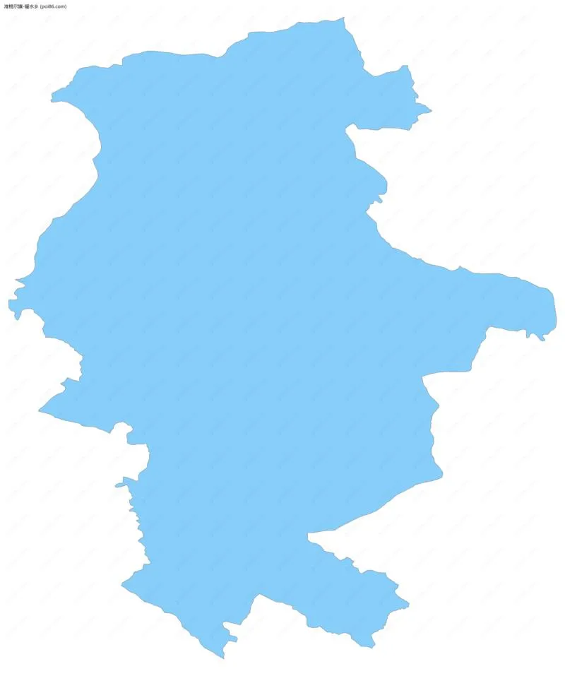 暖水乡边界地图