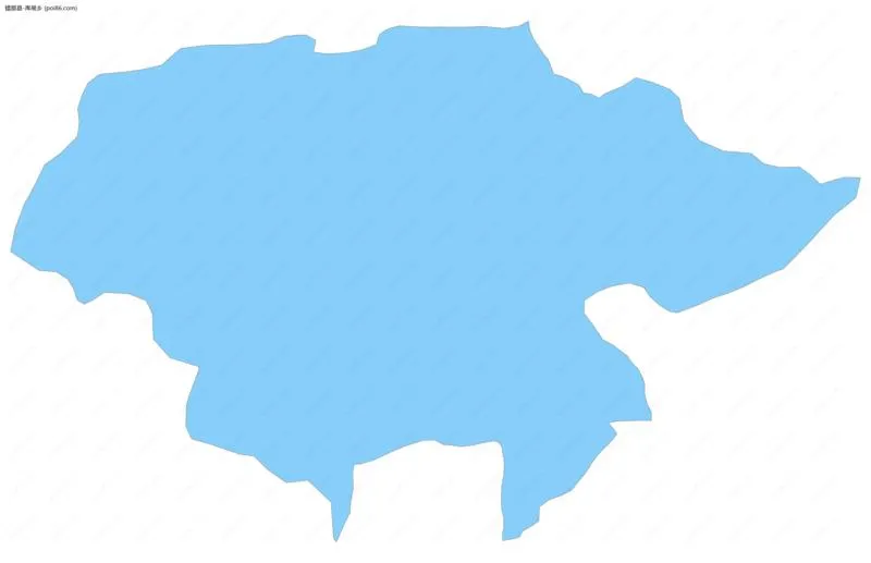 库局乡边界地图