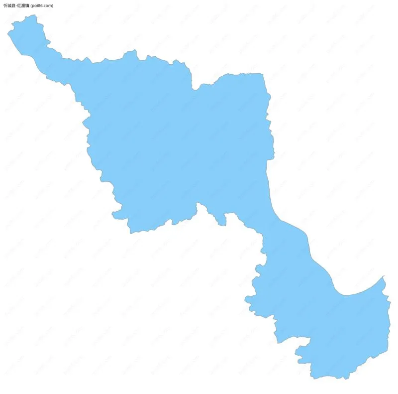 红渡镇边界地图